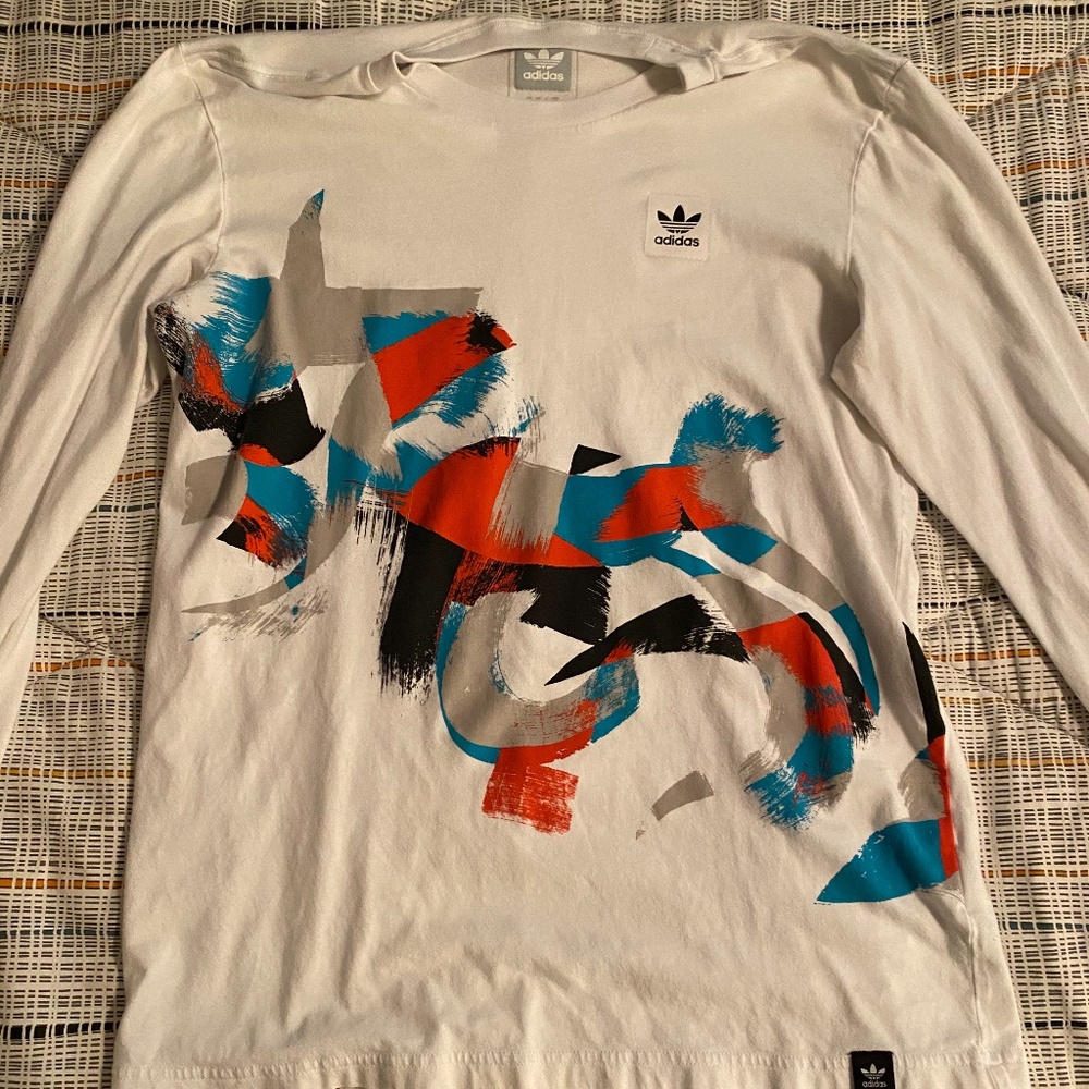 Adidas Paint Splatter Tee